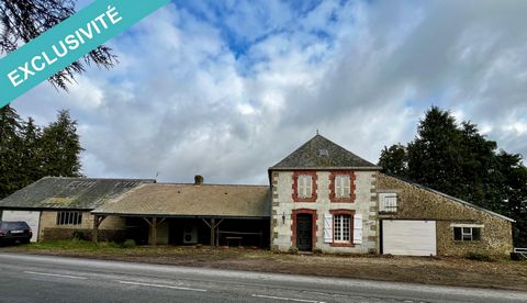 Opportunity to make this old forge yours! It has been in family possession for almost 100 years and is now for sale, offering lots of potential with various outbuildings/ old stables and a hangar, as well as terrain at the back, offering beautiful vi...