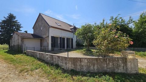 for sale 5 min from Saint AMAND 20 min from COSNE sur LOIRE Renovated Companion House In a quiet and peaceful area offers you: entrance large living room, kitchen, shower room, toilet Upstairs: landing, two bedrooms Garage Land 400 m2 Price: 87 000 €...