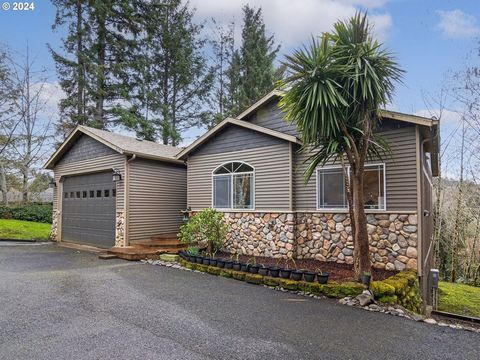 Living large in Lincoln City this property is setup for dual living and only minutes from the beach, casino and golf course! As you enter the spacious great room, you are greeted with vaulted ceilings lit up with tons of natural light provided by the...