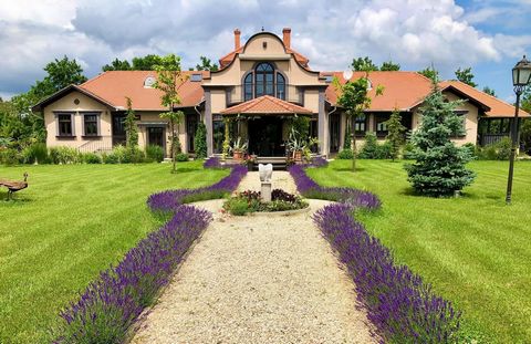 A dream come true Silence, tranquility and exciting uniqueness characterize this private estate next to Lake Tisza. With 18 years of work and 35-40 years of architectural and interior design experience, this private estate with an area of nearly 1.3 ...