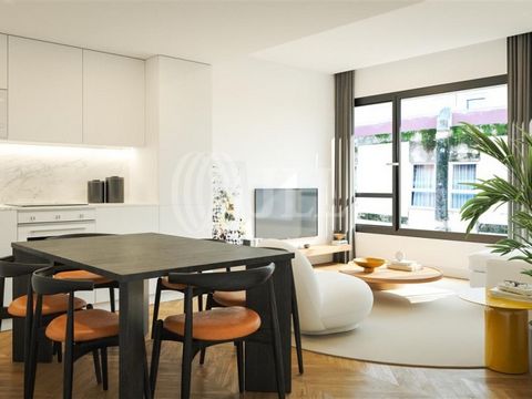Brand new 1-bedroom apartment with 53 sqm of gross private area, one parking space, balcony, and storage room, in the República 5, Lisbon. República 5 is an exclusive project of 20 apartments, ranging from studio to 4-bedroom, offering a sophisticate...