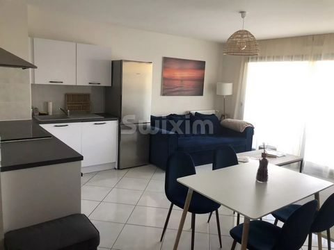Ref 867JC: Ferney-Voltaire, town centre, close to all amenities, you will be charmed by this 1 bedroom apartment located on the 1st floor of a residence built in the 2000s. It is composed of a fully equipped open Schmidt kitchen on a living/dining ro...