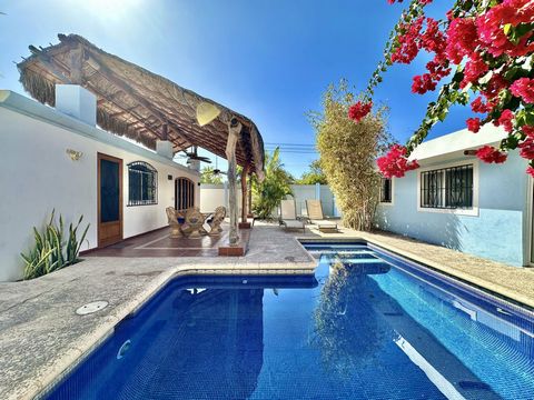 CHARMING HOME IN ESTERITOLocated in the heart of La Paz this delightful home offers a blend of vibrant charm and modern amenities. Situated on a corner lot just 5 blocks from the iconic Malecon this property places you within walking distance of the ...