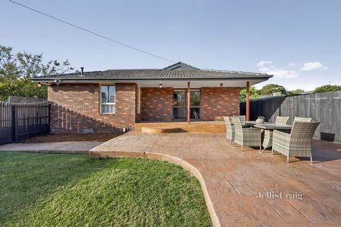 Presenting a superb opportunity for growing families in an enviably peaceful position, this updated single level brick home is secluded within a tranquil cul-de-sac, mere metres from Dobson Street Playground. Boasting a sought-after north facing rear...