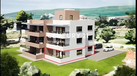 ZADAR - TURANJ - NEW BUILDING - TWO-ROOM APARTMENT ON THE GROUND FLOOR - 200 M FROM THE SEA   We present an apartment in Turnje, only 200 meters from the sea. This modernly designed apartment is located in a new building on the ground floor, providin...