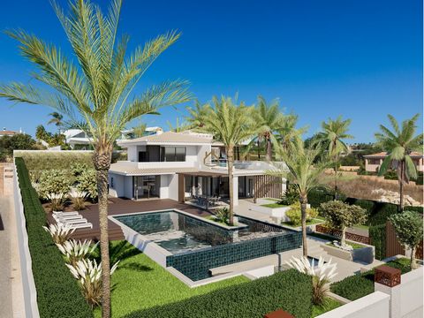 This luxurious villa under construction combines luxury, comfort, and modern amenities in a prime location near Lagos, making it an exceptional choice for buyers seeking a high-end residence in the Algarve. Located just a 10-minute drive from Lagos h...