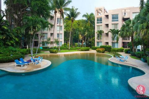 This 2 Bedroom beachfront condo at Baan Sansaran is in a great location, The unit which is 103 sqm is walking distance from Bluport Shopping Mall and Cicada Market and the complex has direct access to the beach. The condo has a spacious living/dining...