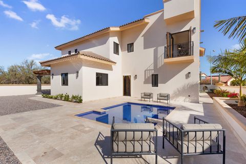 Luxury Nopolo Home Stunning 3 bedroom 3.5 bath Newly Constructed Luxury home with garage private pool and stunning sea views in a prime quiet Nopolo Golf Course Neighborhood. This luxurious home was built by Alonso Aguilar Contreras one of Loreto's m...