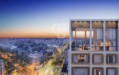 A spectacular luxury property located on the upper floors of the 'Mandarin Oriental Residences' tower on Passeig de Gràcia in Barcelona is for sale. This newly constructed property boasts a spacious living room with two facades and a loggia, an indep...