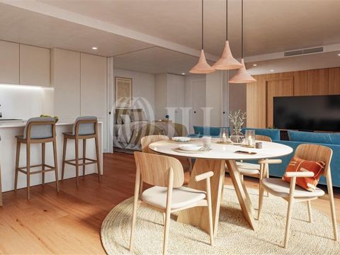 New 0+1-bedroom apartment, with 76 sqm of gross private area and parking, in the Antas Atrium - 2nd phase condominium, located on Alameda das Antas, Porto. All units feature high-quality finishes and materials, fully equipped kitchens, thermal and ac...