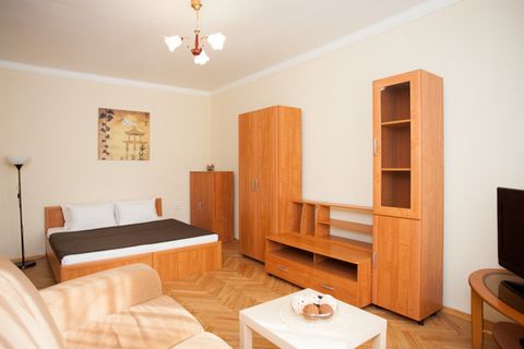 Located in Трехгорный.