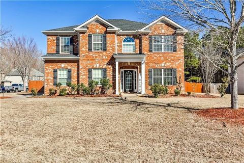 CHARMING 4-BEDROOM HOME DEFOORS FARMS! Welcome to 5447 stirrup way, a beautiful 4-bedroom, 2.5 bath in the heart of powder springs! This home featuring an oversized master suite with a cozy sitting area, high ceilings, a large walk-in closet, and a s...