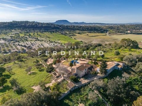 Historisch 16e-eeuws landgoed met panoramisch uitzicht in Montuïri Dit historische 16e-eeuwse landgoed met panoramisch uitzicht ligt in het pittoreske landschap van Montuïri, in het hart van Mallorca. Het pand ligt op een perceel van meer dan 100.000...