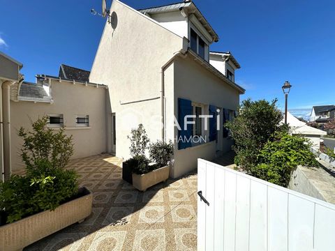 A 150m de la mer maison meublée avec cour + garage