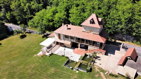 Propriété en bordure du Lot