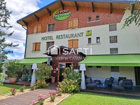 À CÉDER – Fonds de commerce Hôtel-Restaurant Logis de France** – Le Pont-du-Champ