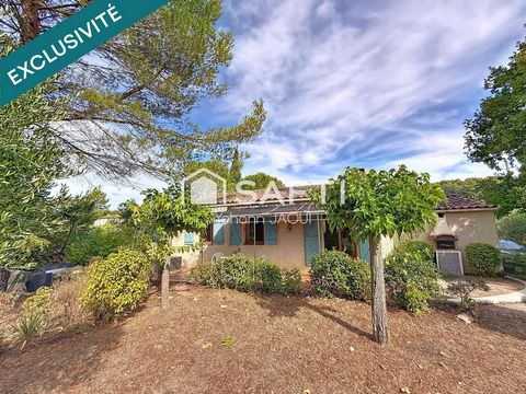 Carcès - Jolie maison de plain-pied avec terrain et garage.