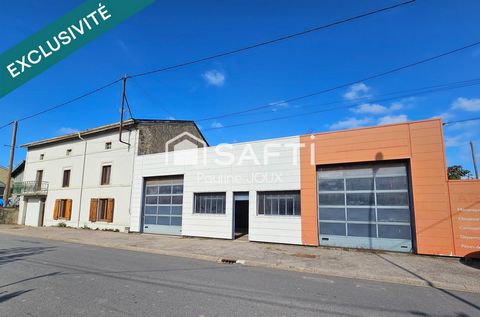 Ensemble immobilier avec un appartement 4 pièces et ancien garage automobile
