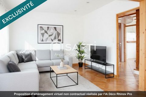 Châtenois – Maison de village 3 pièces, 76 m² habitables + dépendance