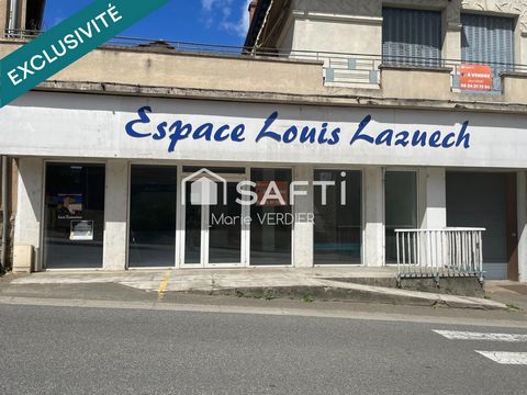 Local commercial de 250 m2 au cœur de Montbazens