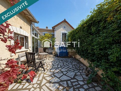 Colombes proche centre - Maison 5 pièces, volumes généreux, terrasse, remise