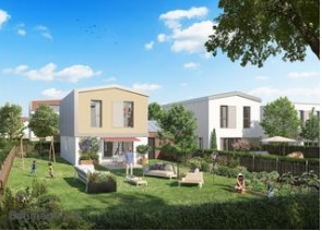 Rue de la paix.immo offers a new house T4 of 97m2 with garage of 18m2 and garden of 277m2 in Saint-Gilles-croix-de-vie; Settling in Cap Littoral means offering the comfort of a new and functional home that meets the energy standards in force and enjo...