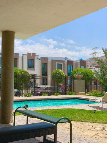 Spot Price $ 2,200,000.- MXN - 3 Bedrooms - 2.5 Bathrooms -Kitchen - Controlled Access - With pool - Green Areas Ubacada at Habitat Piedras Blancas, Privada Amethysts More information at ... Features: - Barbecue - Garden - Parking - Pool Outdoor - Te...