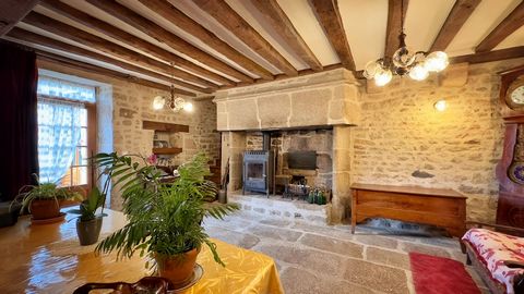 This Creusois house has a simple exterior but pass through the stone doorway and you enter into a different world! It is believed to pre-date the neighbouring 15th Century Chateau. Set in a quiet, pretty village near the popular town of Boussac, the ...