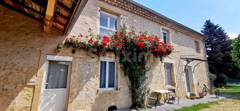 REF 67836HA: Exclusive A few minutes from Crest, shops, services and school center. Beautiful renovation for this old stone farmhouse Around 200 m2 of living space. The living rooms and bedrooms are bright. Parquet, tiled floors, double glazing, elec...