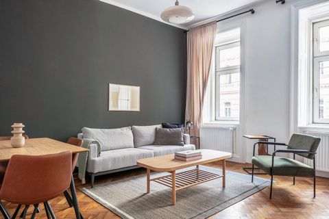 For stays longer than 1 month, we offer custom pricing. Please reach out for an exact quote! Feel at home wherever you choose to live with us. You’ll love this cozy 3rd district - Landstraße furnished one-bedroom apartment with its modern decor, full...