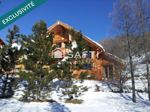 Chalet Lombard en bois haut de gamme de 165 m2
