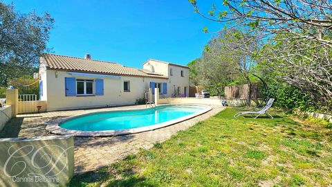 Villa de plain-pied avec piscine