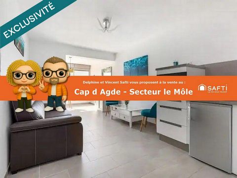 LE CAP D AGDE - LE MOLE - APPARTEMENT T2 - 44 M²