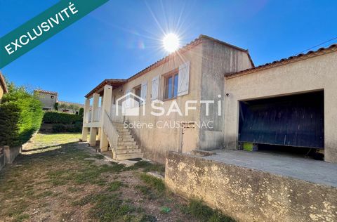 Maison 3 chambres, quartier calme, limite Alès