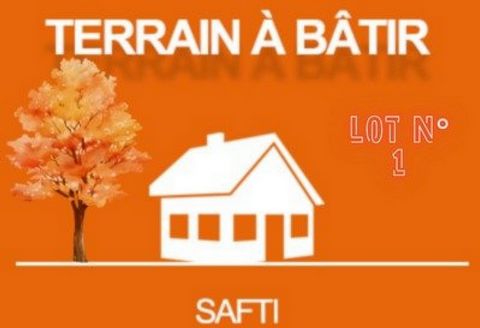 Terrain à bâtir viabilisé dans un lotissement