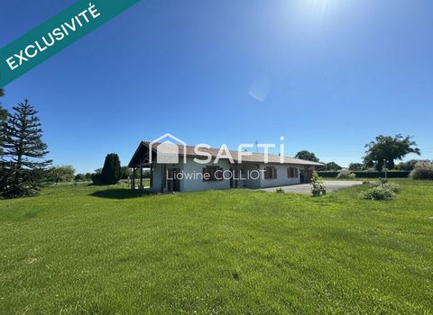 Maison de plain-pied PMR sur grand terrain à Laiz