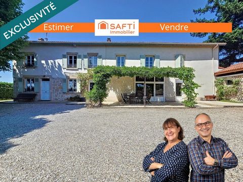 Maison Frontonas 6 chambres vue dégagée dépendance