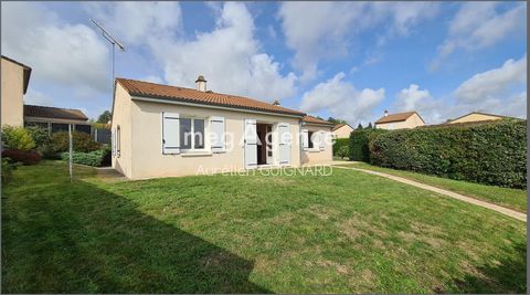 3 chambres, bel espace en pelouse, Garage