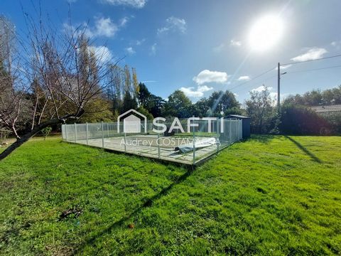 Terrain avec piscine