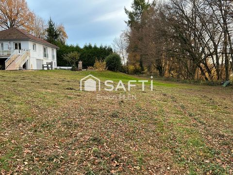 Terrain constructible viabilisé, 550m2