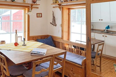 Welcome to a rural cottage with a beautiful idyll in the heart of Värmland. From the covered terrace at the back, you have the opportunity to see lynx, fox, moose, deer and wolf. There are even salt rocks here at the marsh which increases the chances...