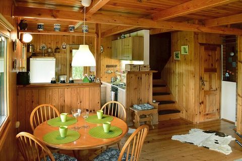 In the immediate vicinity of the Gowidlinskie lake, in a very quiet holiday region, is located this cozy, well-equipped holiday home with a fireplace. You can relax in the beautifully landscaped and well-kept garden and nature ownership. The town of ...