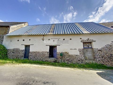 5 minutes from the village of Plerguer - 8 minutes from Dol-de-Bretagne (by car), Lucie Berest - Nouvelle Demeure offers you to acquire this stone building, covered in steel tray, offering great possibilities for renovation. It has two trays of about...