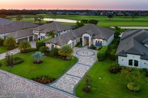 This Harbourside Builders custom home located in the highly sought after Talis Park Golf community, features 3 + Den with a 3-car garage under air and an expansive inviting outdoor living space with golf course views. Rarely available in Talis Park, ...