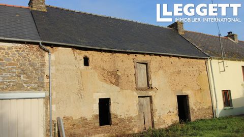 A25917LP56 - Situated in between St brieuc and Vannes this property is priced for someone wishing to convert the building into a dream home. possibility of over 150m² plus small garden. Information about risks to which this property is exposed is ava...