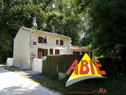 In the heart of the Marais Poitevin, in a green setting, come and discover this stone house by the water. Lovers of calm and nature, this house is made for you, the environment is also ideal for a second home. The house consists of an entrance hall, ...