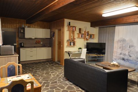 This 4-bedroom apartment in County of Manderscheid accommodates 8 people and is perfect for families. The living room is relaxing with a TV and seating area. Vulkaneifel and the surrounding woods can be explored by hiking and cycling. Manderscheid ca...