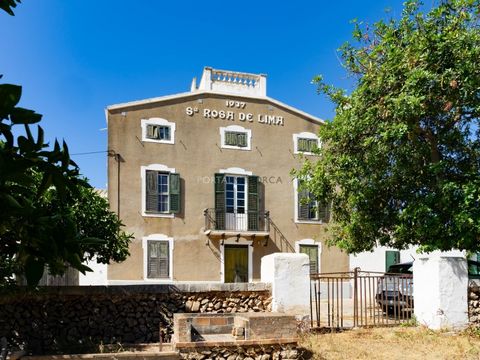 If you are looking for a rustic country house for sale in Menorca with a large plot of land, you should not miss this curious house located in Alaior. The house stands out for maintaining very particular original details that make it a unique propert...
