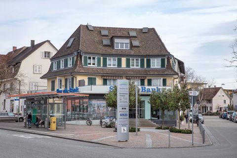 Modern, charming and cozy loft apartment, on the top floor of the best property in the city of Weil am Rhein, directly opposite the Kaufring and several restaurants and shopping facilities.