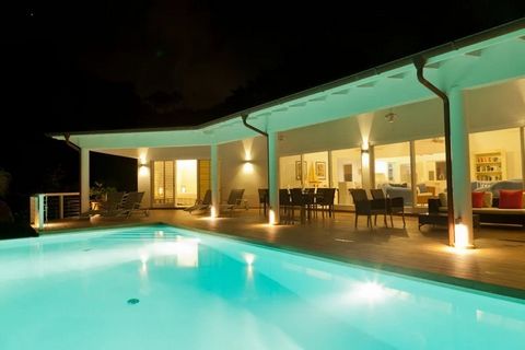 Located in Galley Bay. Elegant, private, stunning holiday home in Antigua at few steps from the beach. This beautiful holiday rental offers 5000 sq. ft. of living and entertaining space, it spreads over two levels. The location of this villa is very ...